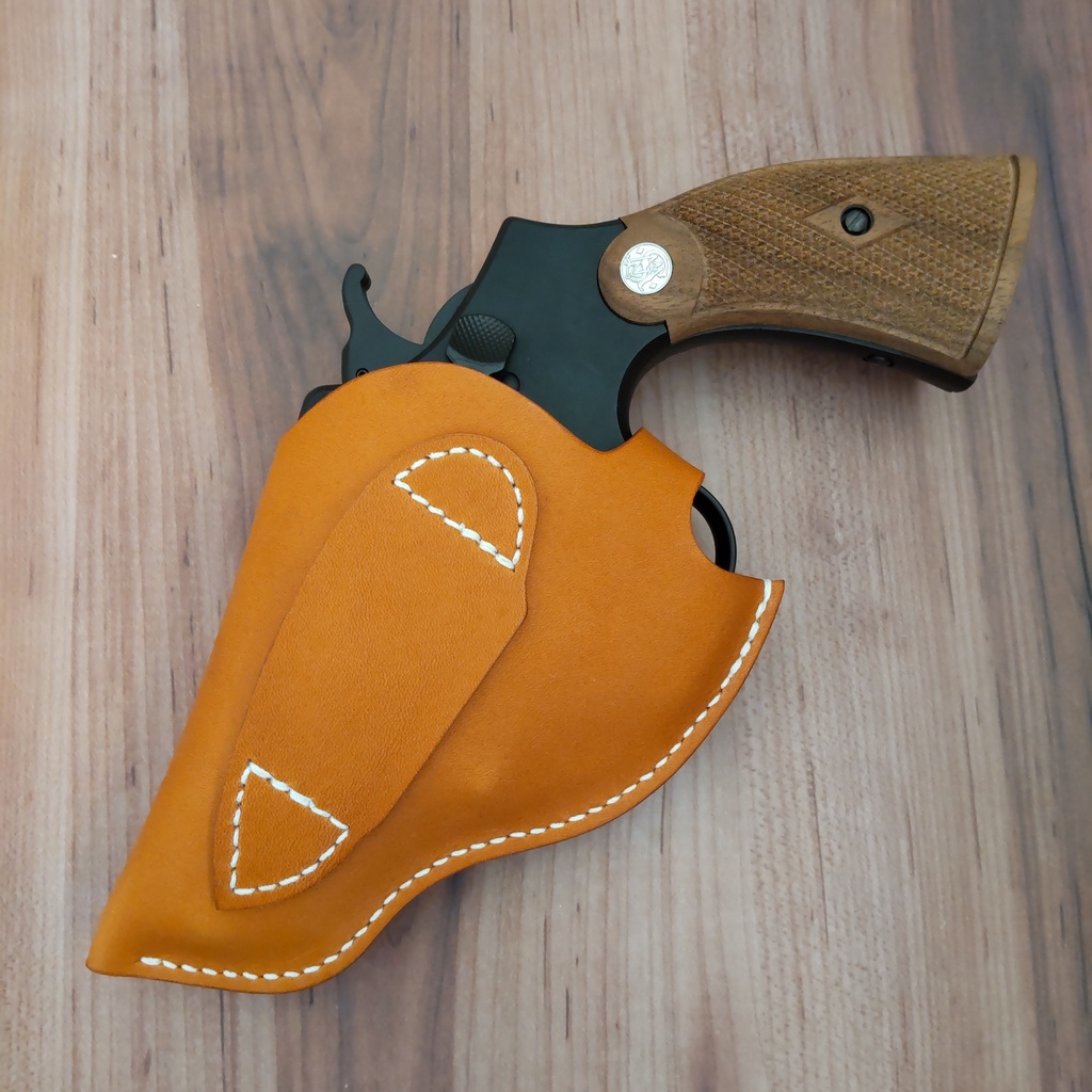 【受注製作】レザーホルスター タナカワークス ハートフォード S&W M10 2インチ対応