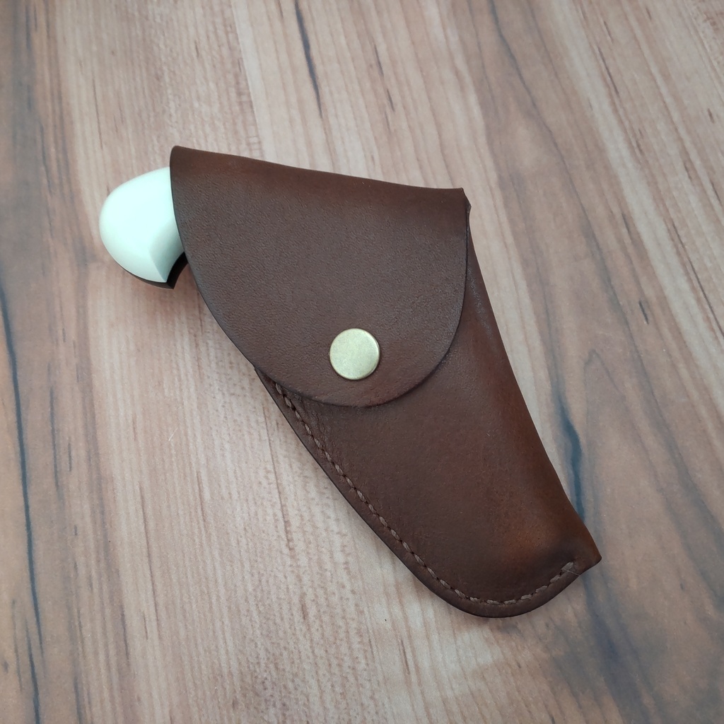 【受注製作】レザーホルスター ハートフォード デリンジャーナンバー3対応 (蓋付タイプ)