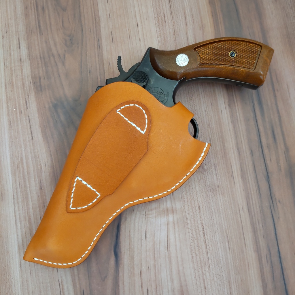 【受注製作】レザーホルスター タナカワークス S&W M10 M13 3インチ対応