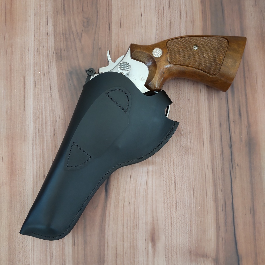 【受注製作】レザーホルスター タナカワークス S&W M19 M66 4インチ対応
