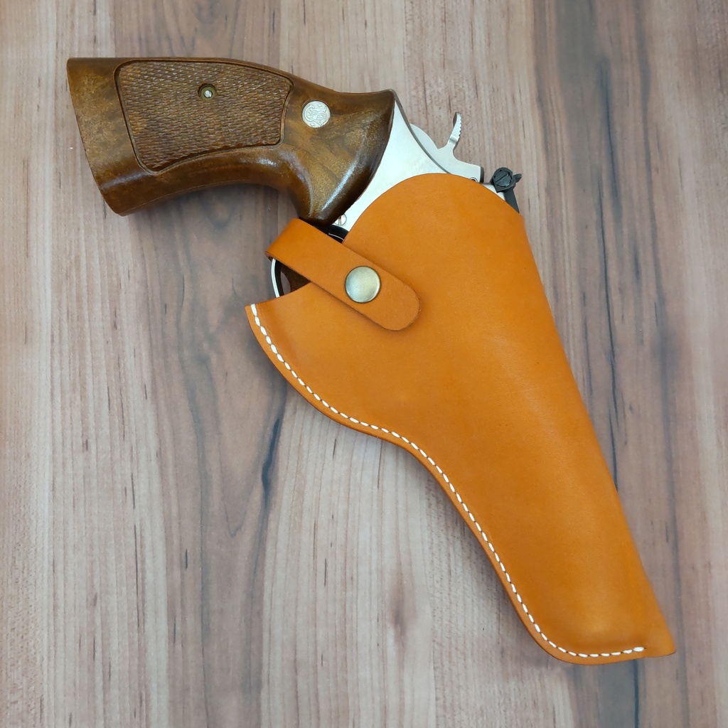【受注製作】レザーホルスター タナカワークス S&W M19 M66 4インチ対応