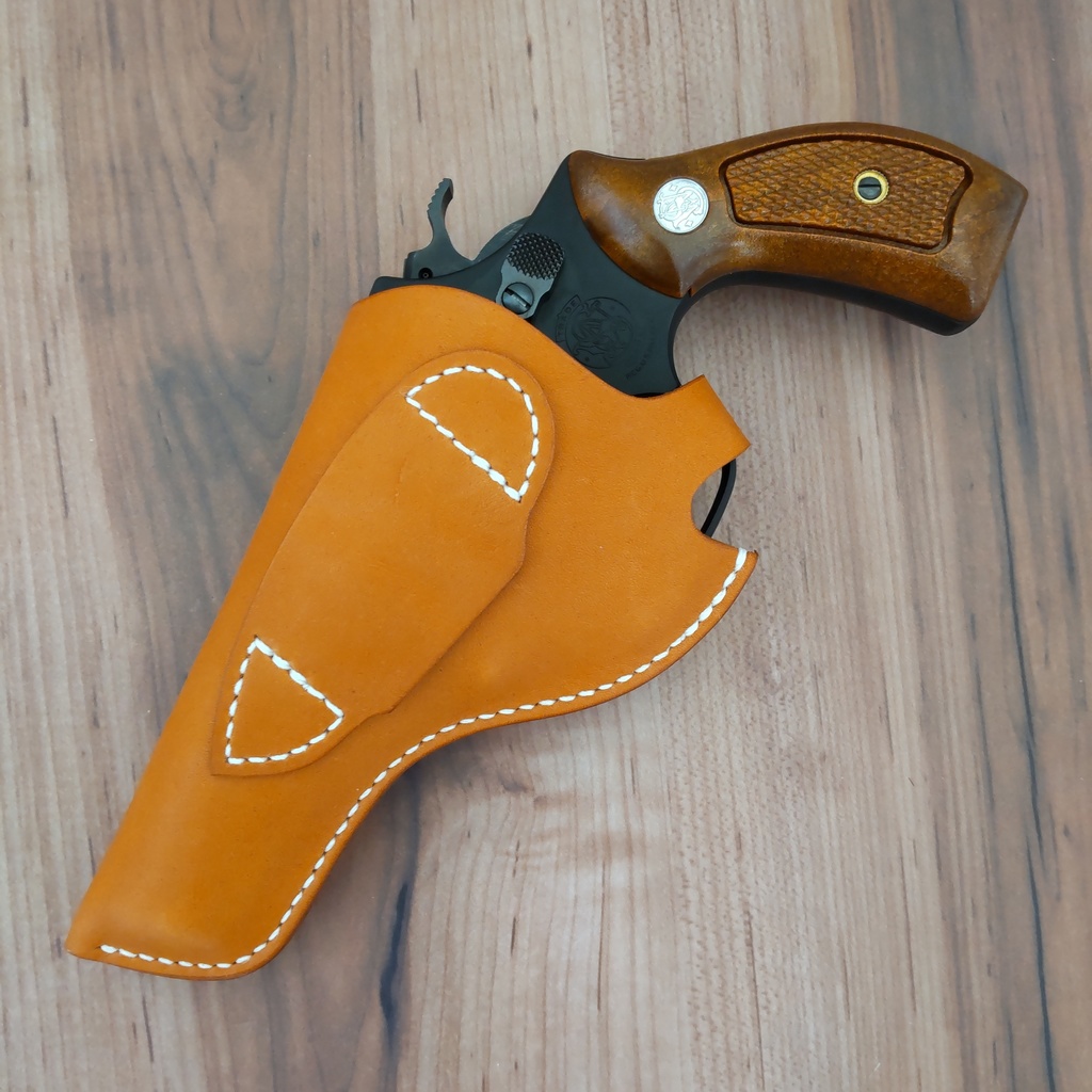 【受注製作】レザーホルスター タナカワークス S&W M36 M60 チーフスペシャル 3インチ対応