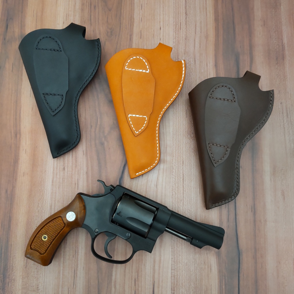 【受注製作】レザーホルスター タナカワークス S&W M36 M60 チーフスペシャル 3インチ対応