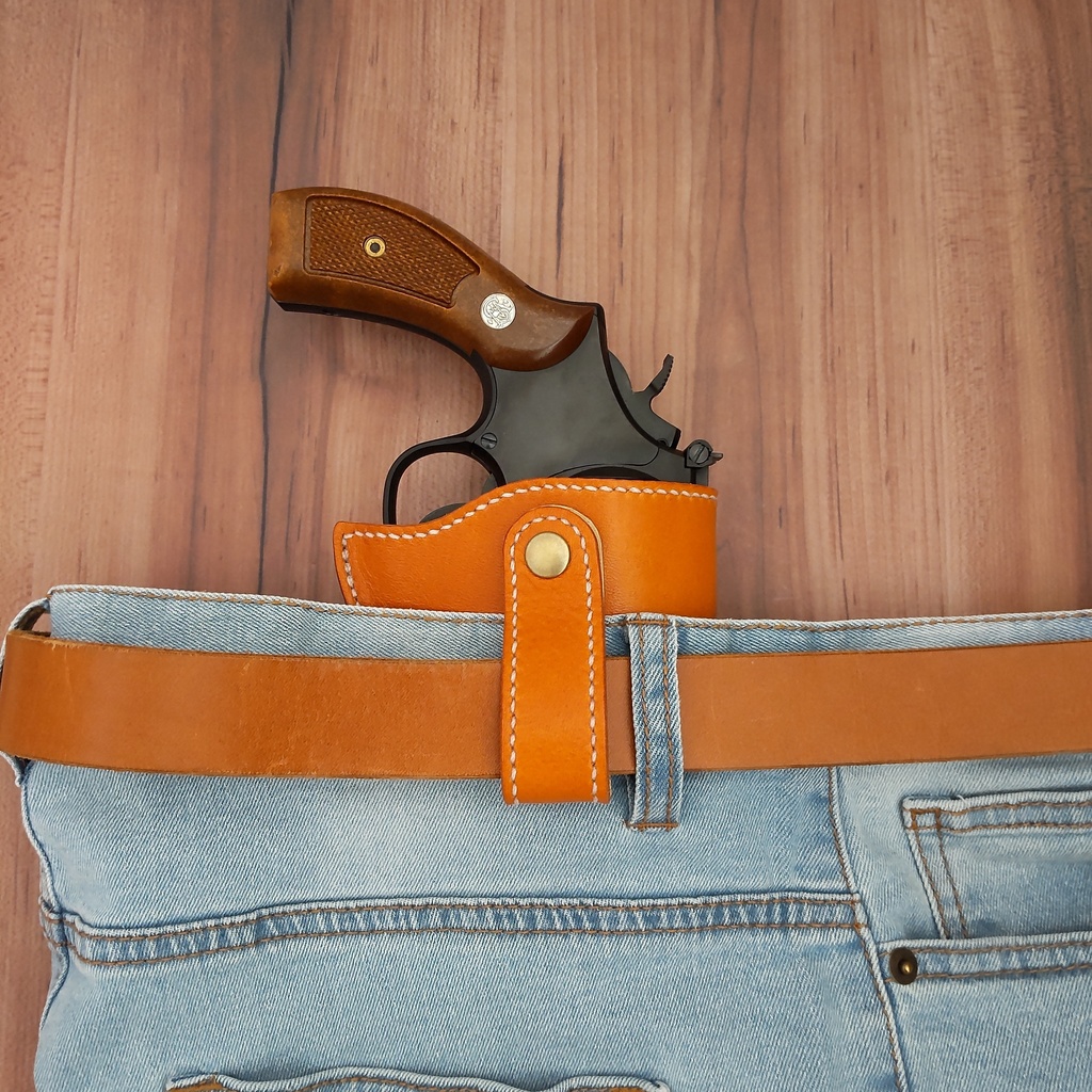 【受注製作】 インサイドホルスター S&W Kフレームリボルバー対応(M10・M19等)