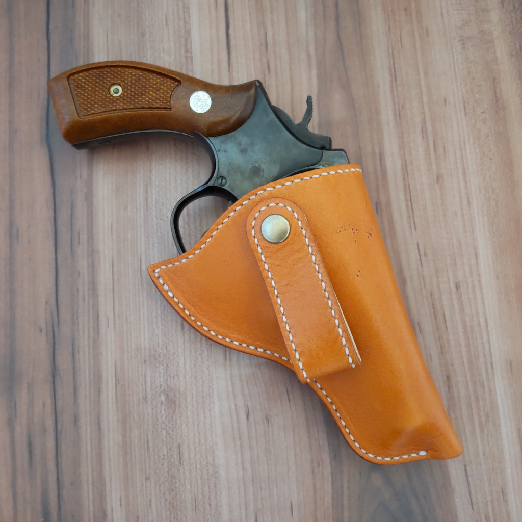 【受注製作】 インサイドホルスター S&W Kフレームリボルバー対応(M10・M19等)