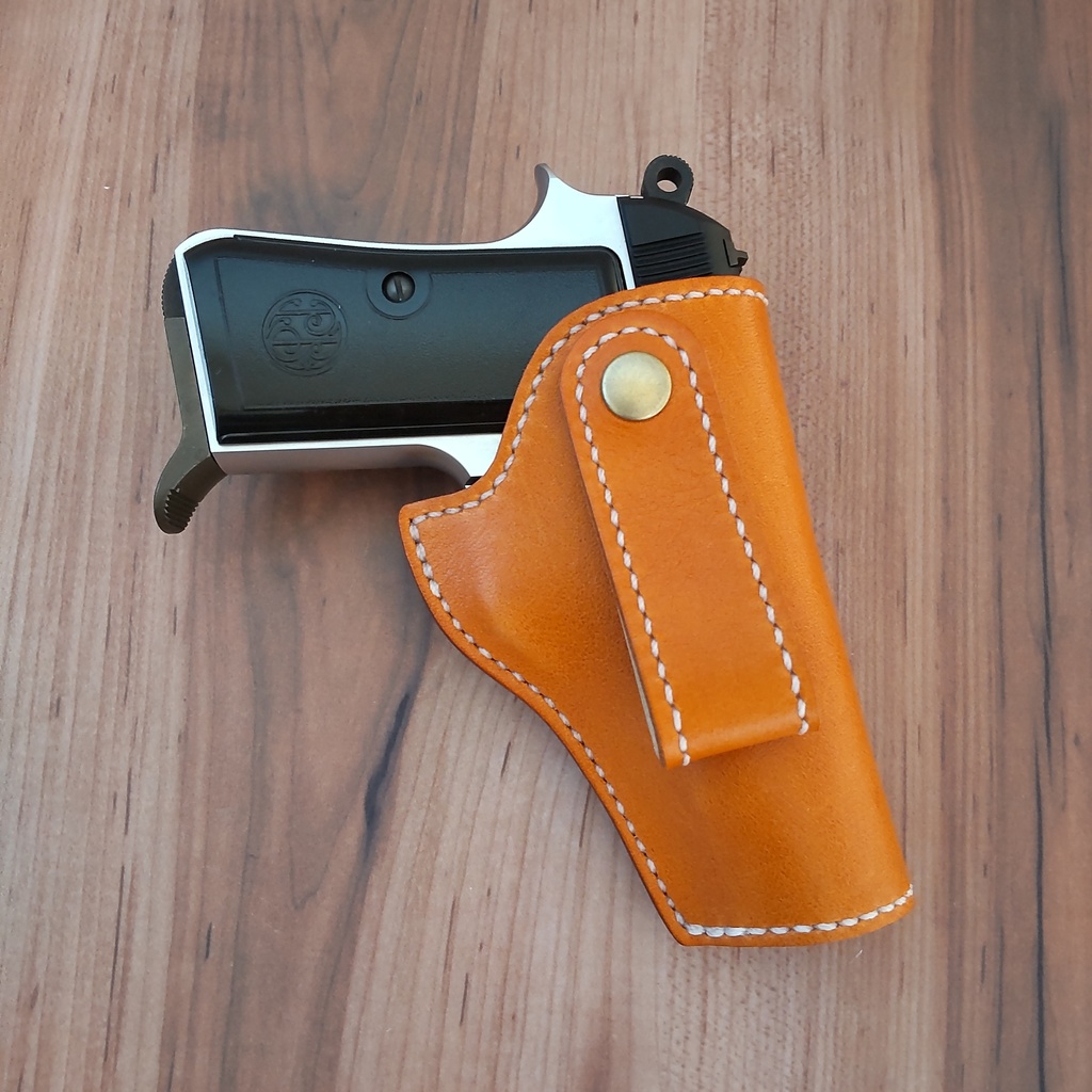 【受注製作】 インサイドホルスター コンパクトオート対応(マルシン ワルサーPP PPK・ウエスタンアームズ ベレッタ M1934・タナカワークス コルト380オート等)