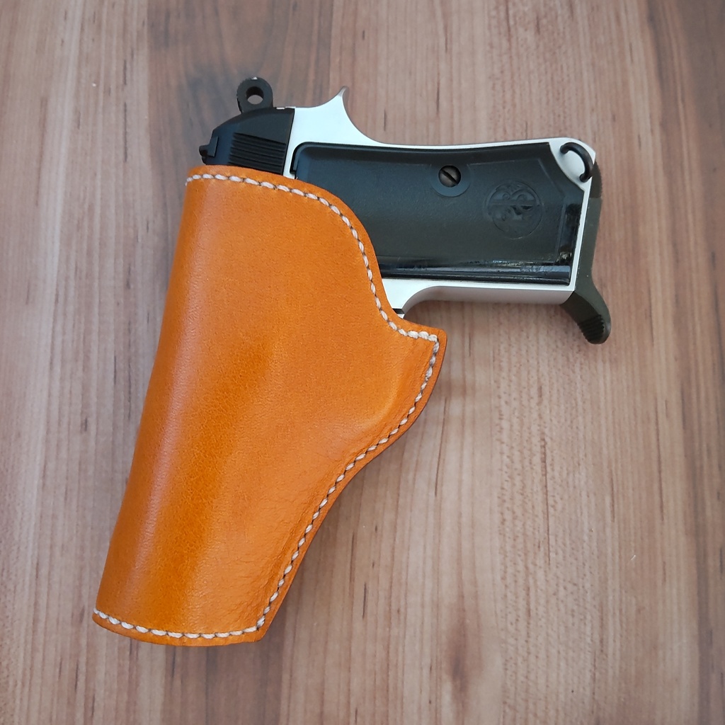 【受注製作】 インサイドホルスター コンパクトオート対応(マルシン ワルサーPP PPK・ウエスタンアームズ ベレッタ M1934・タナカワークス コルト380オート等)