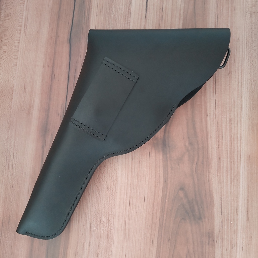 【受注製作】ポリス風レザーホルスター タナカワークス S&W M1917 シリーズ対応