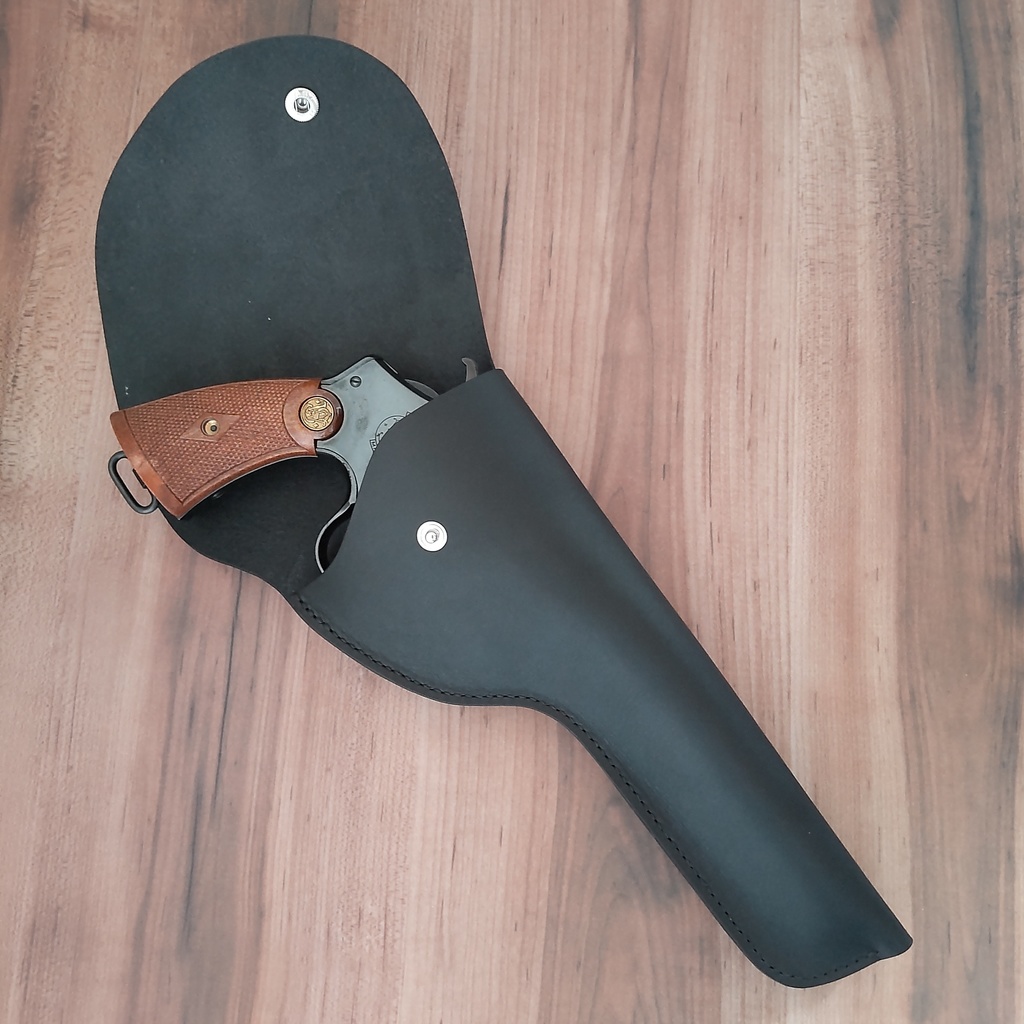 【受注製作】ポリス風レザーホルスター タナカワークス S&W M1917 シリーズ対応