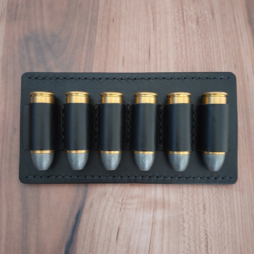 【受注製作】革製カートリッジホルダー 45コルト等対応