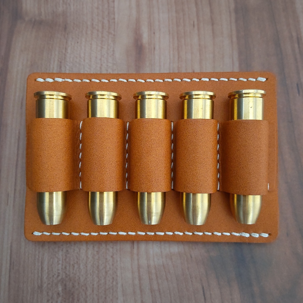 【受注製作】革製カートリッジホルダーS&W M500 SWマグナム対応