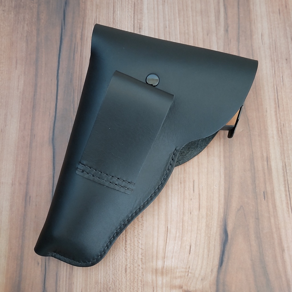 【受注製作】ポリス風レザーホルスター モーゼルHSc対応