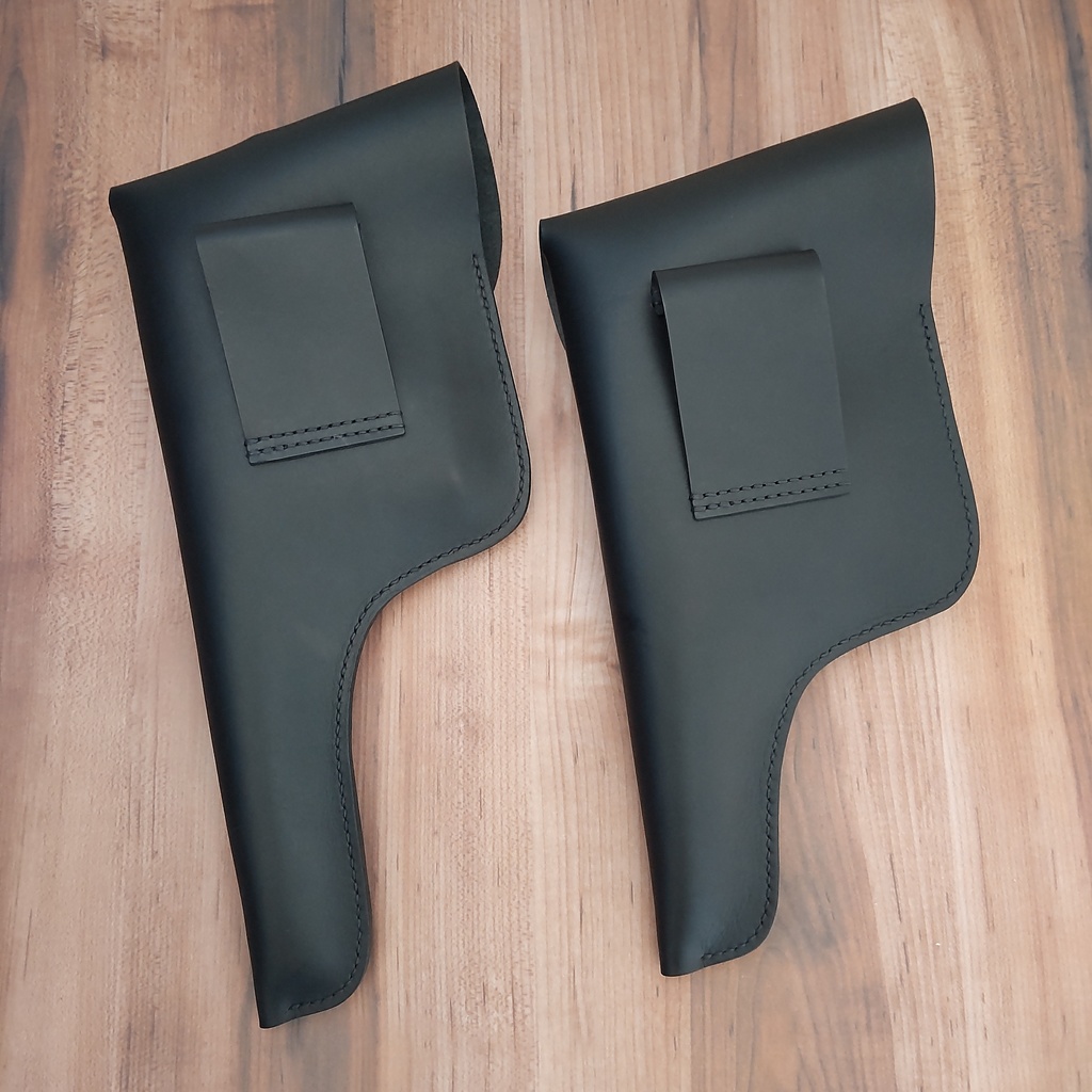 【受注製作】ポリス風レザーホルスター マルシン モーゼルM712対応