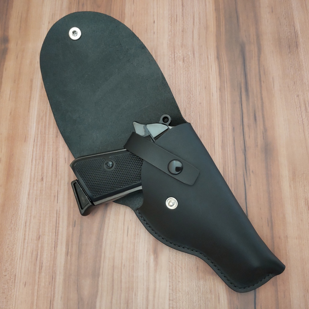 【受注製作】ポリス風レザーホルスター マルシン ワルサーPP対応