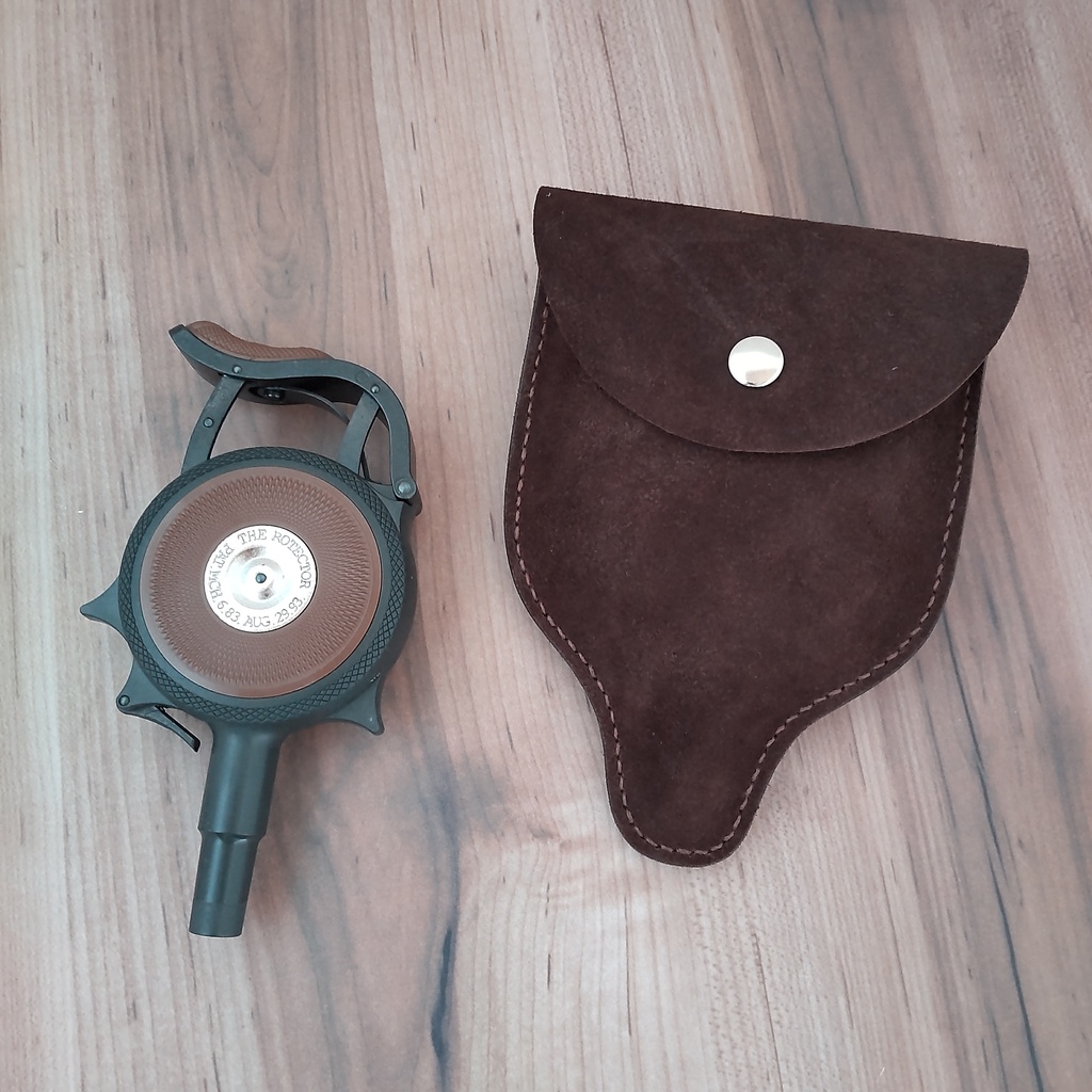 【受注製作】レザーケース ハートフォード プロテクター パームピストル対応 (牛ベロア革仕様)