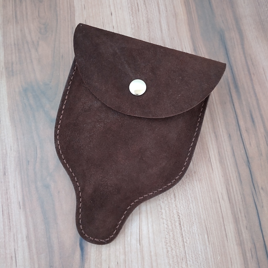 【受注製作】レザーケース ハートフォード プロテクター パームピストル対応 (牛ベロア革仕様)