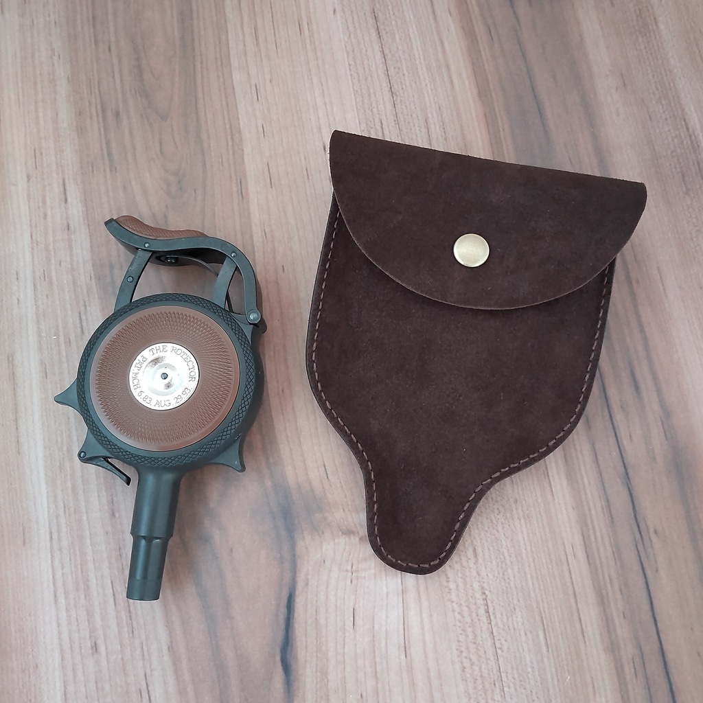 【受注製作】レザーケース ハートフォード プロテクター パームピストル対応 (牛ベロア革仕様)