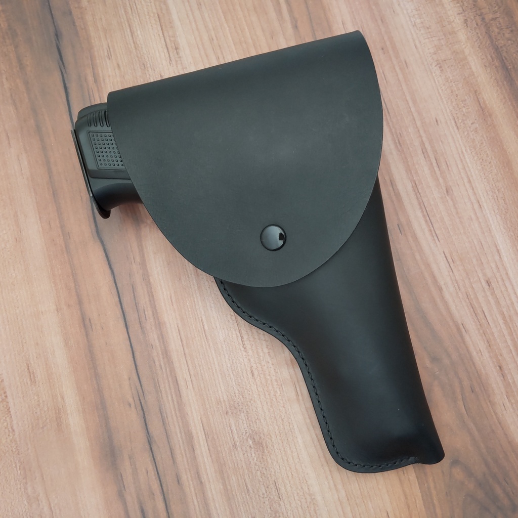 【受注製作】ポリス風レザーホルスター KSC Cz75対応