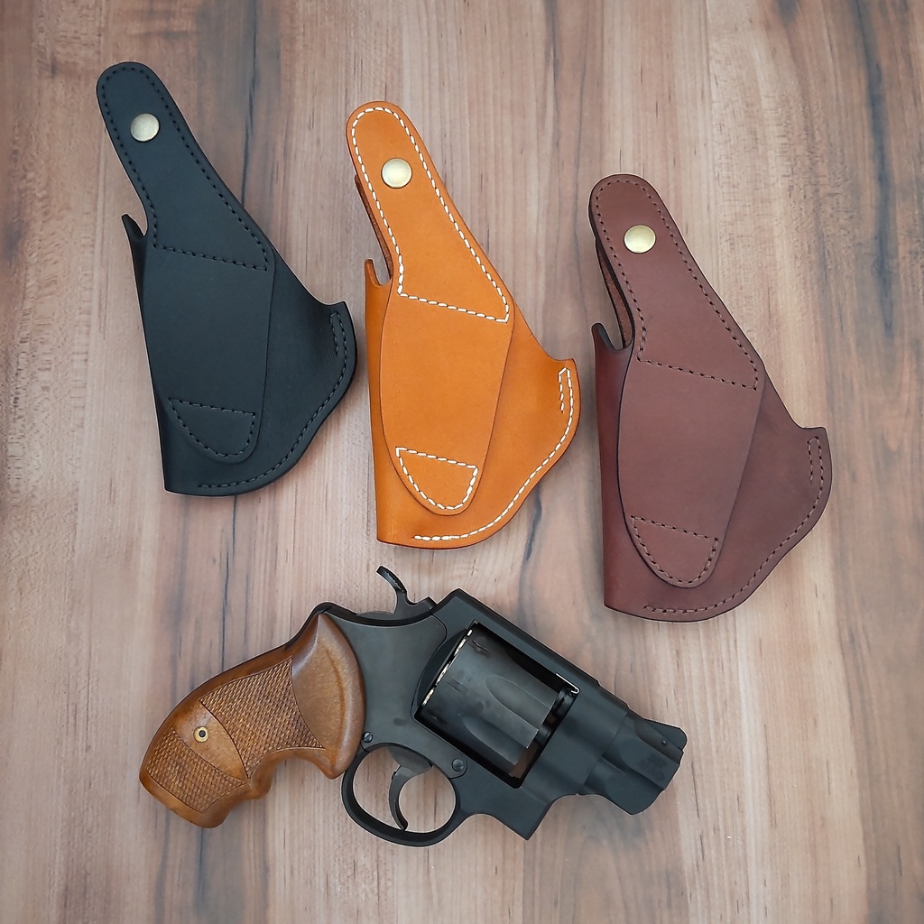 【受注製作】レザーホルスター タナカワークス S&W M327 R8 2インチ対応