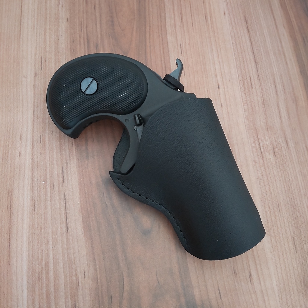 【受注製作】マルシン ダブルデリンジャー対応 ウエスタン風ホルスター