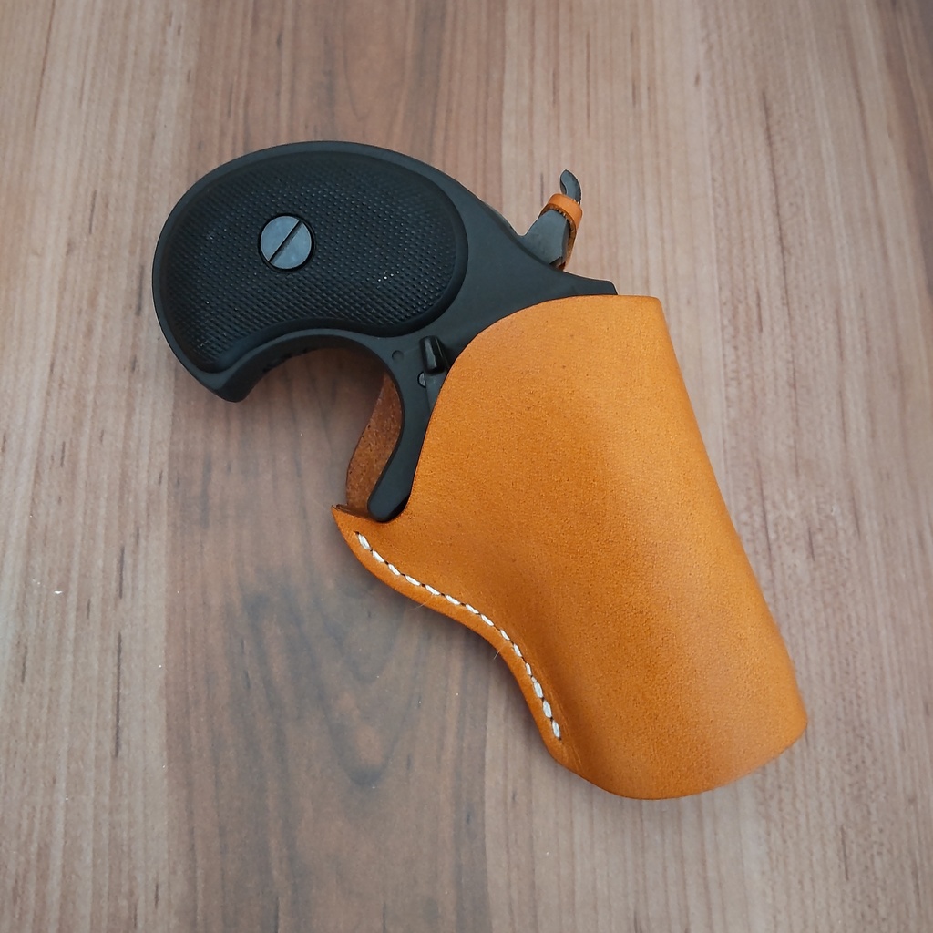 【受注製作】マルシン ダブルデリンジャー対応 ウエスタン風ホルスター