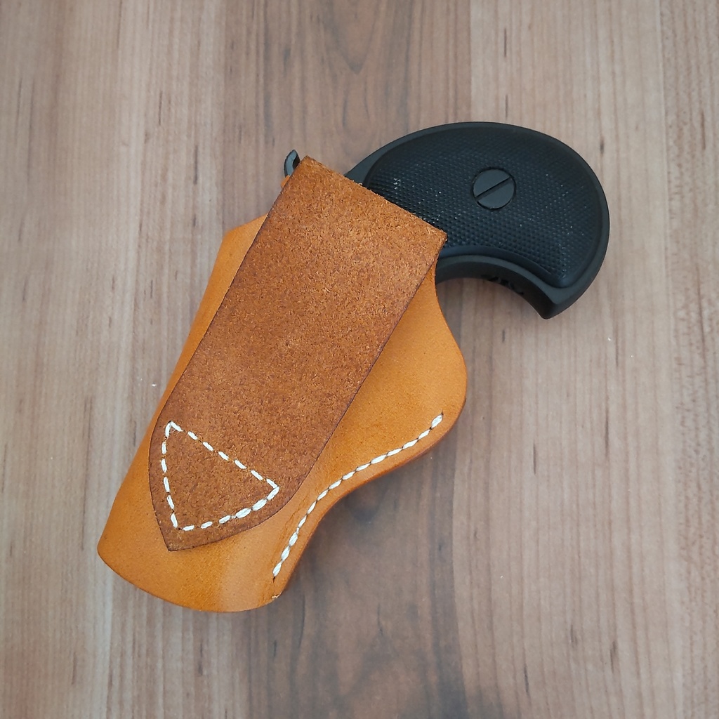 【受注製作】マルシン ダブルデリンジャー対応 ウエスタン風ホルスター