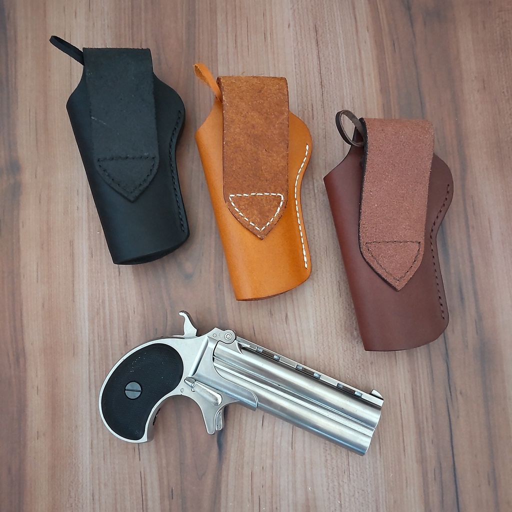 【受注製作】マルシン ハンターデリンジャー 対応ウエスタン風ホルスター