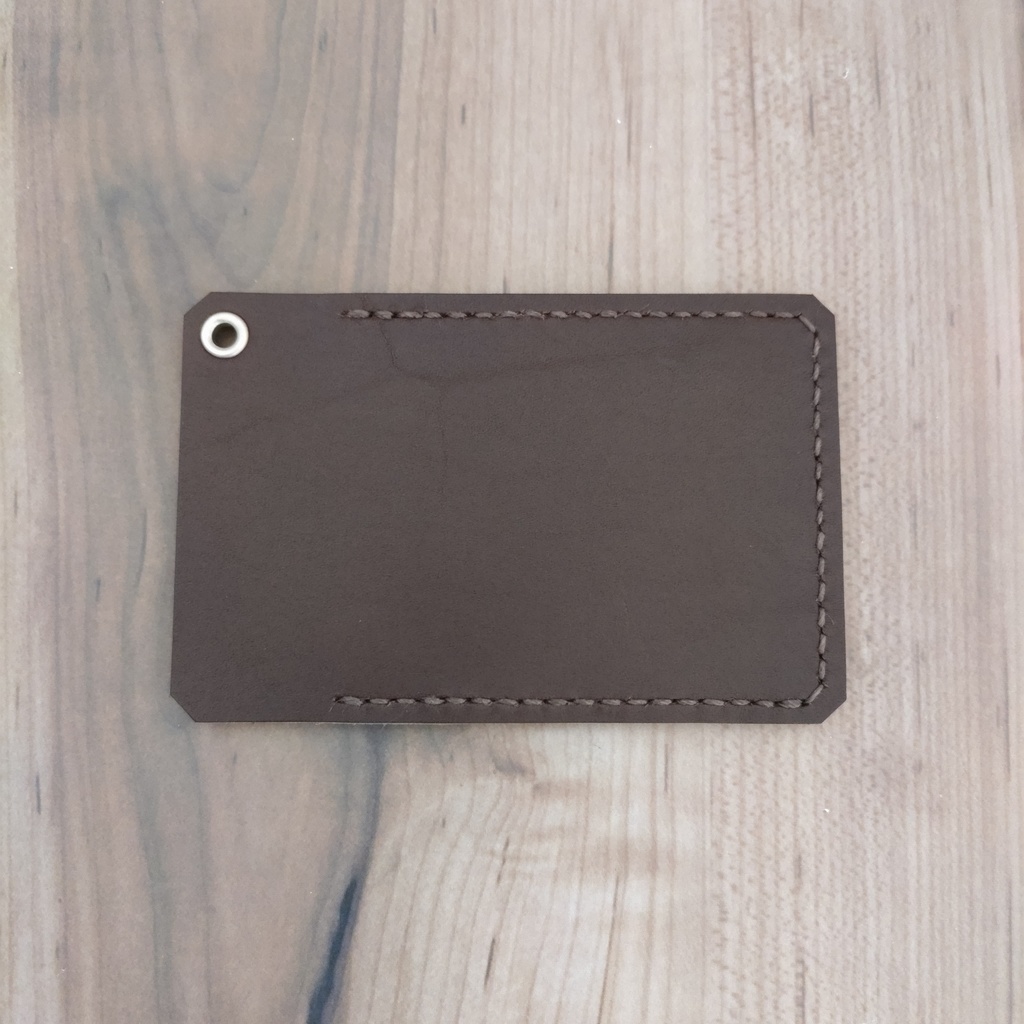 【受注製作】タンニン鞣し牛革を使用したSuicaデザインのパスケース