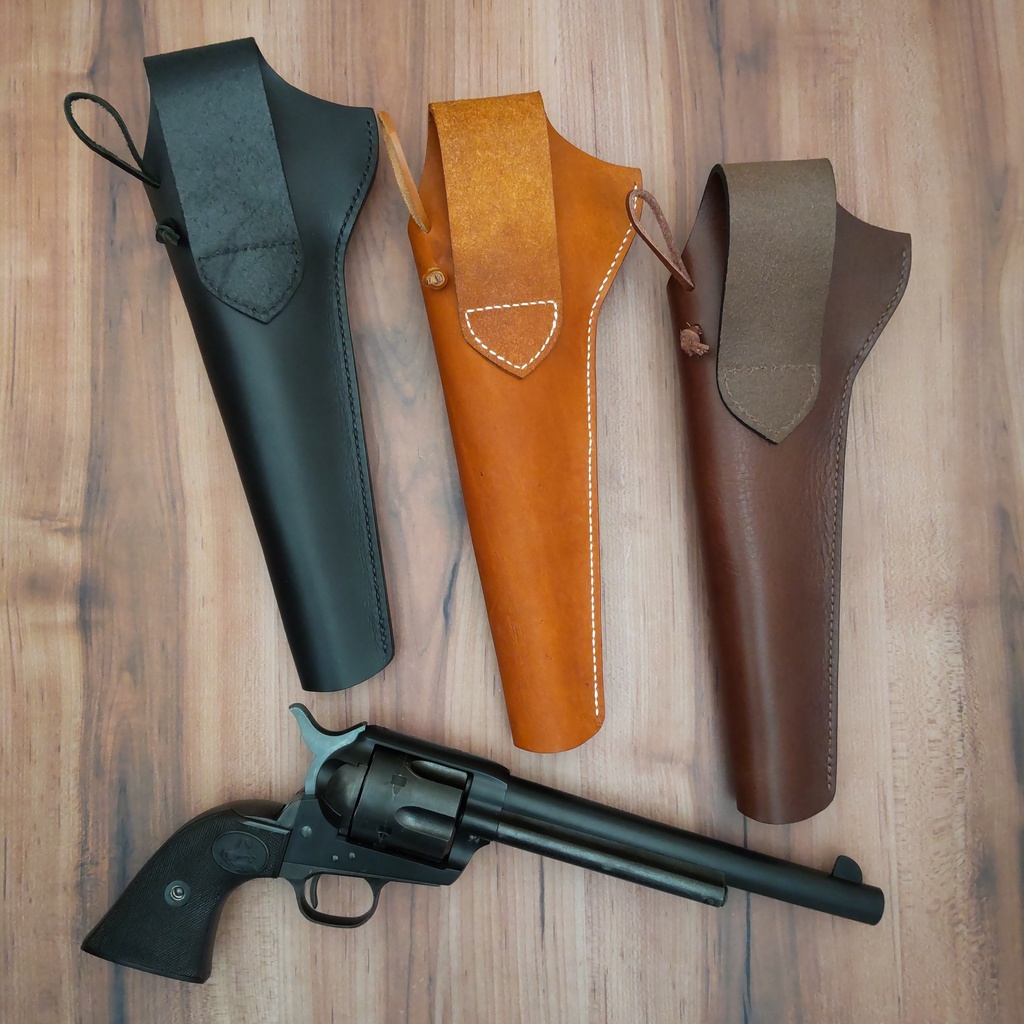 【受注製作】革製ウエスタンホルスター コルト SAA キャバルリー対応
