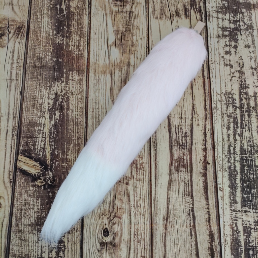 【受注製作】手軽に身につけられるキツネ風デザインの大きな尻尾