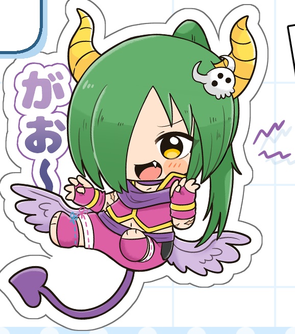 悪魔天使テルマ おすわり?アクスタ