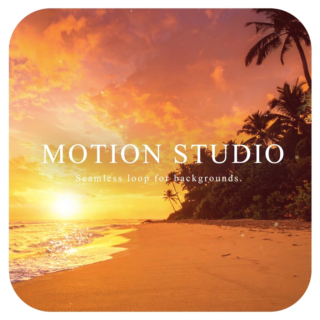 サンセットビーチ 動画素材