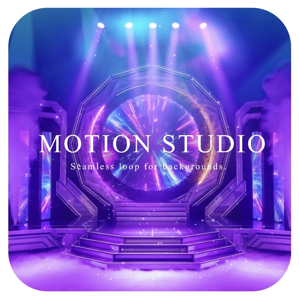 幻想的なステージ 動画素材