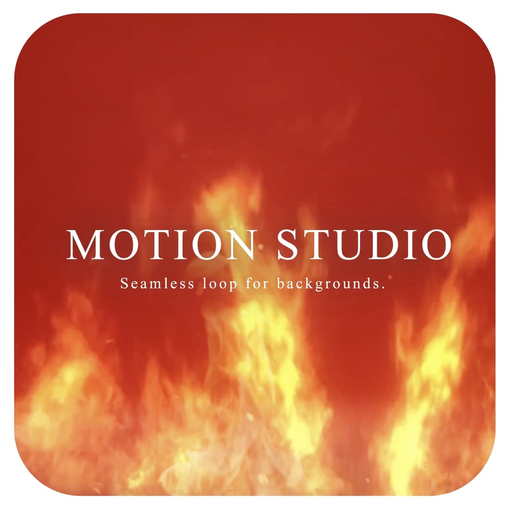  燃え上がる炎 動画素材