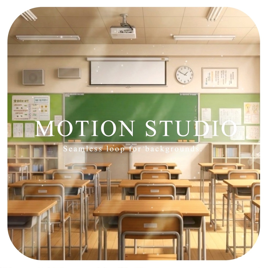 学校の教室 動画素材