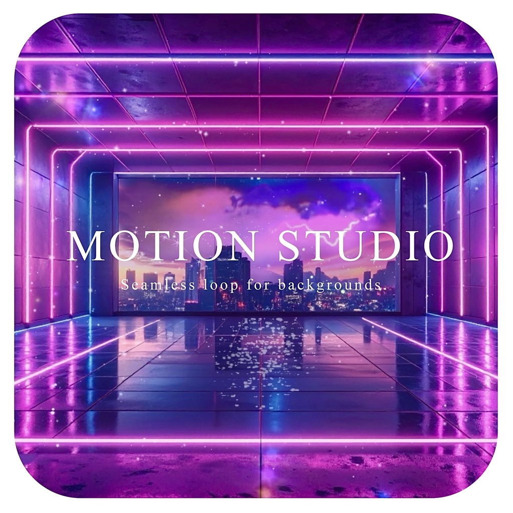 ネオンのサイバー空間 動画素材