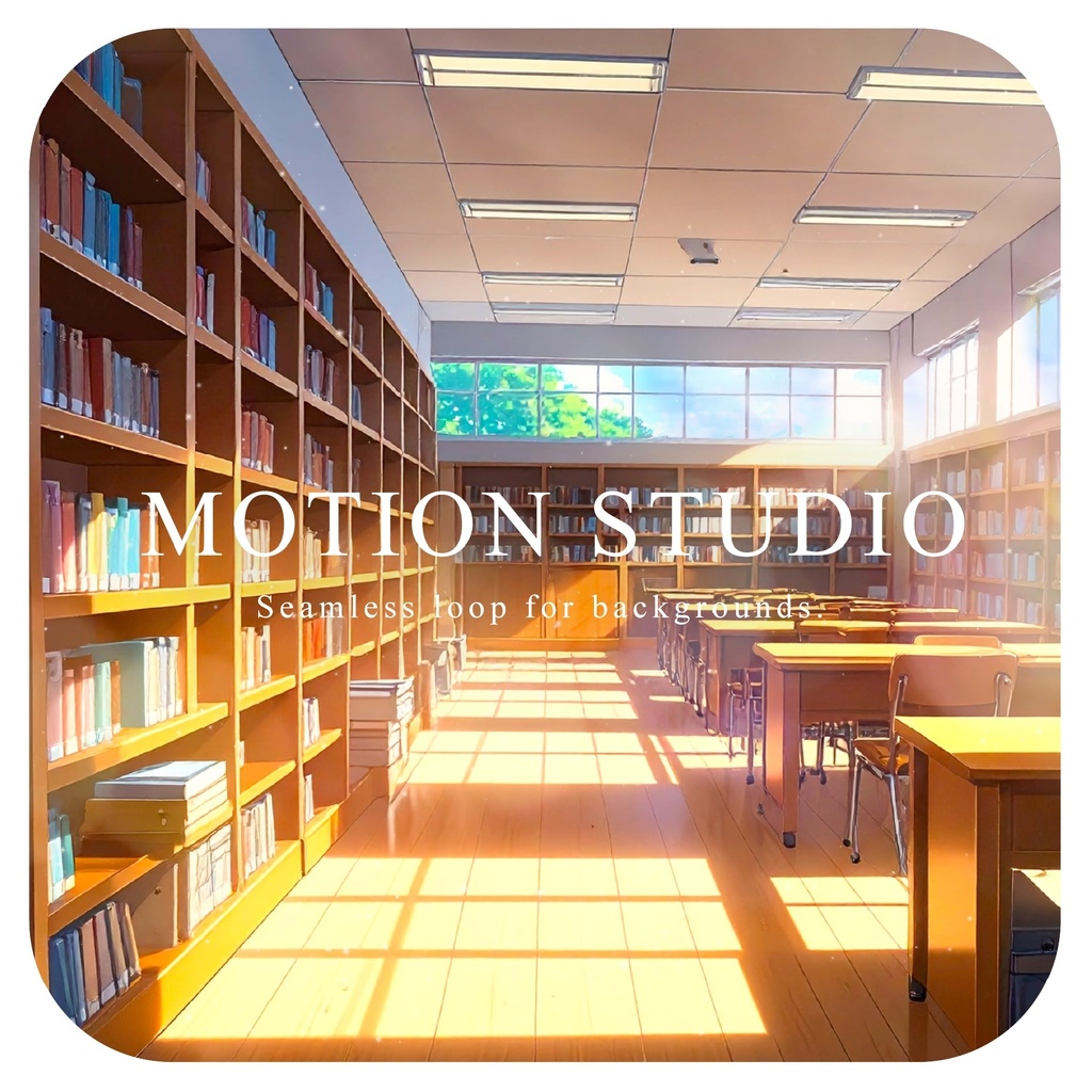 図書館の動画素材