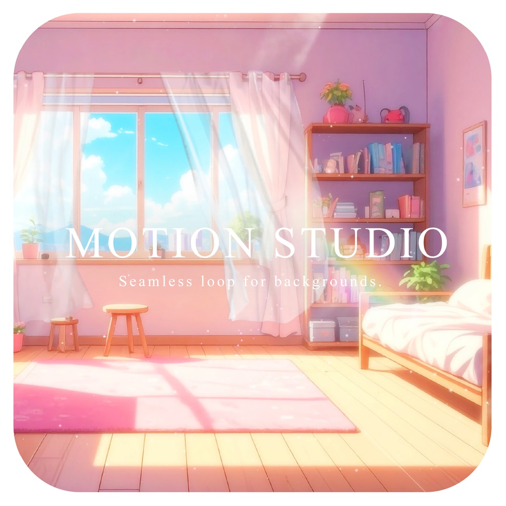  女の子の部屋の動画素材