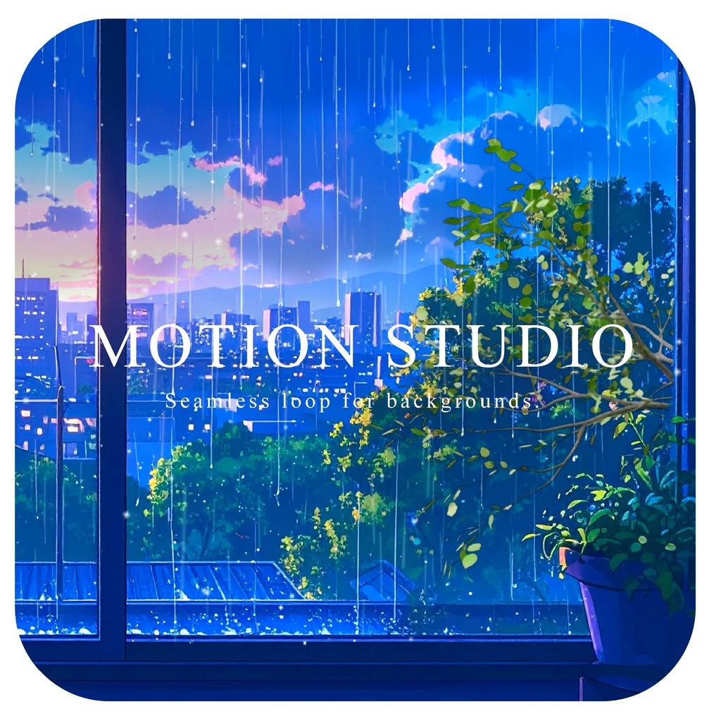 雨の日の窓際 動画素材