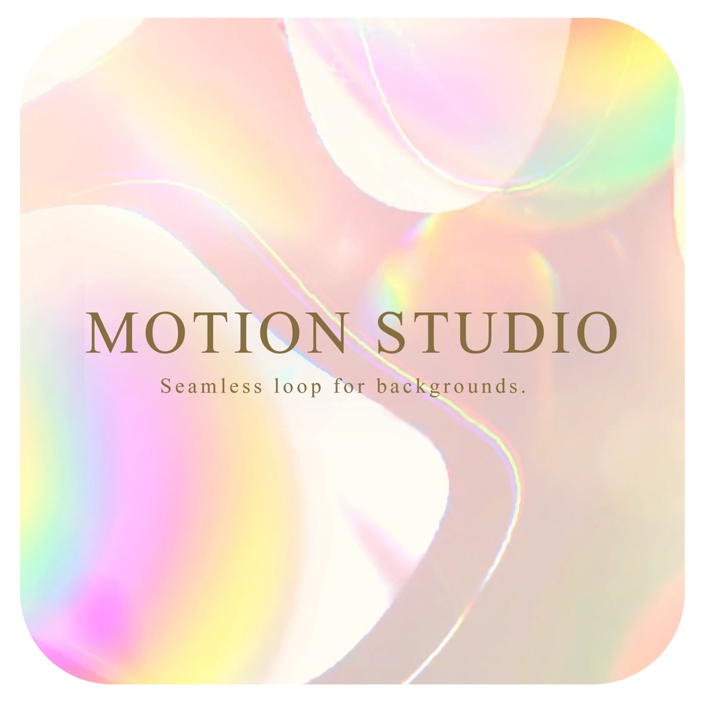 プリズムの背景動画素材