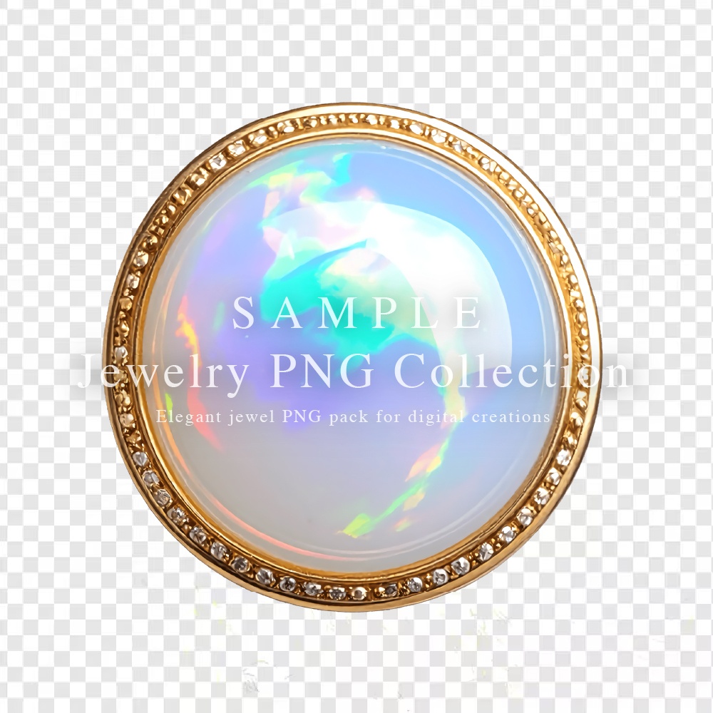 ジュエリー透過PNG画像素材セット