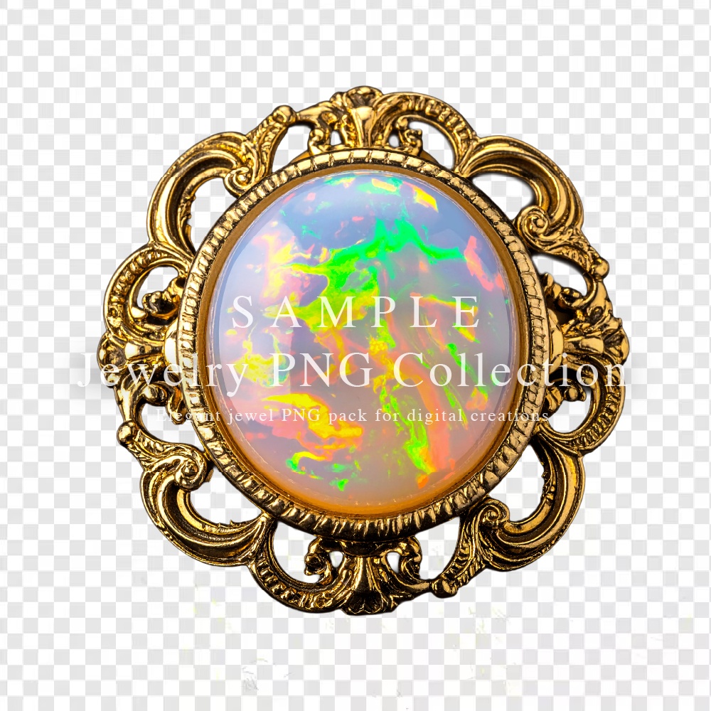 ジュエリー透過PNG画像素材セット