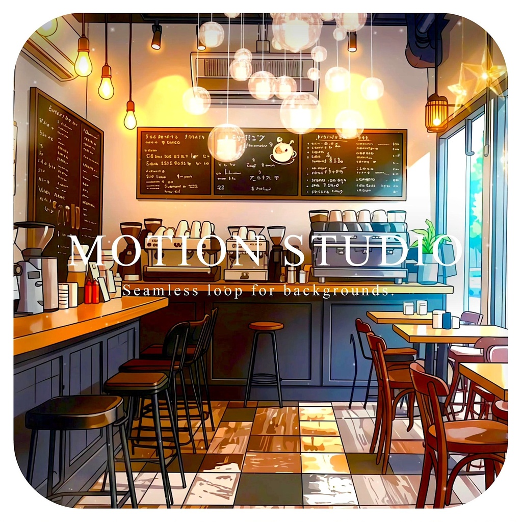 カフェの背景動画素材