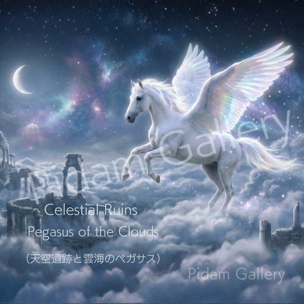 Celestial Ruins – Pegasus of the Clouds (天空遺跡と雲海のペガサス)【A003】