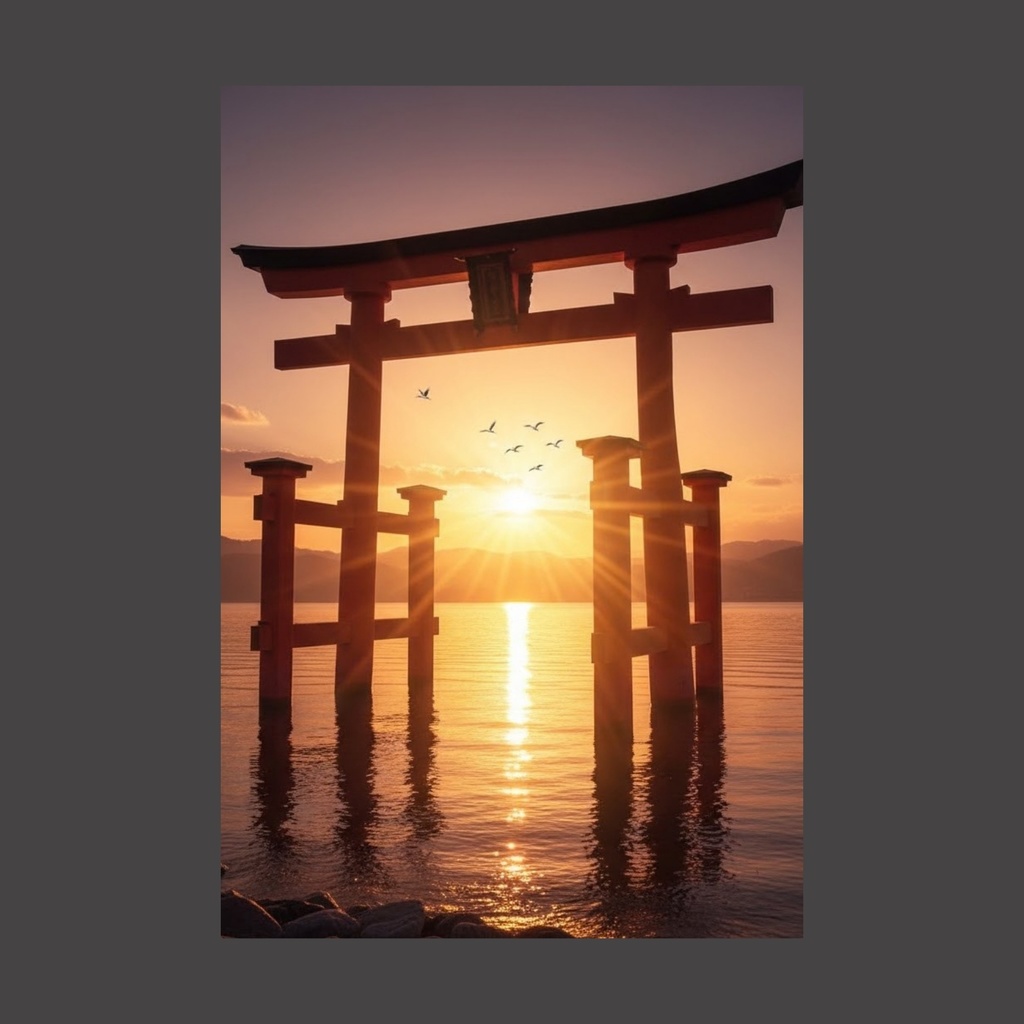 Divine Dawn Gate|神光の鳥居【D004】