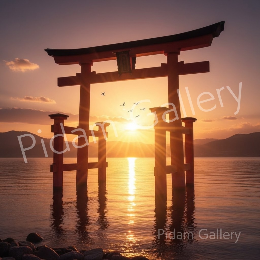 Divine Dawn Gate｜神光の鳥居【D004】