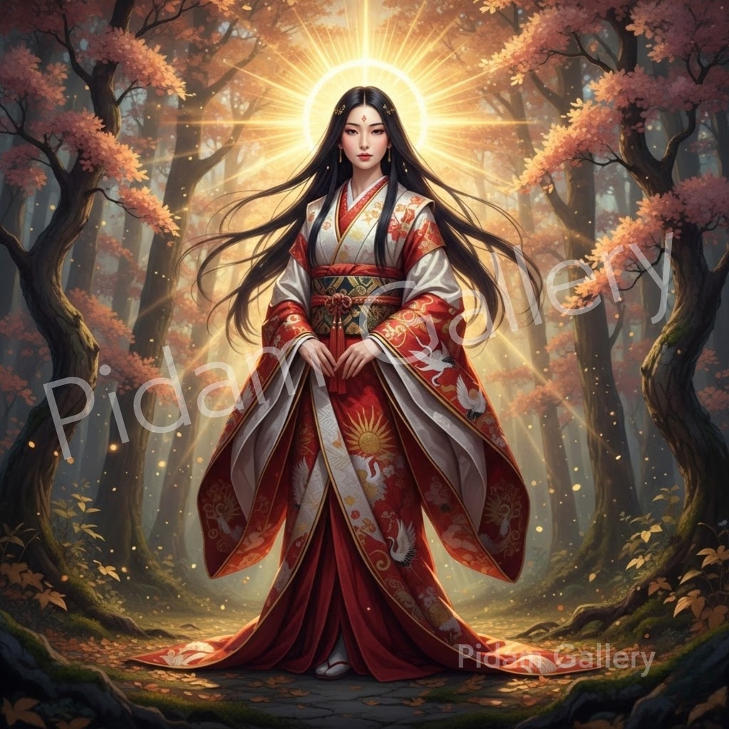 Amaterasu – Celestial Sun Goddess【D006】