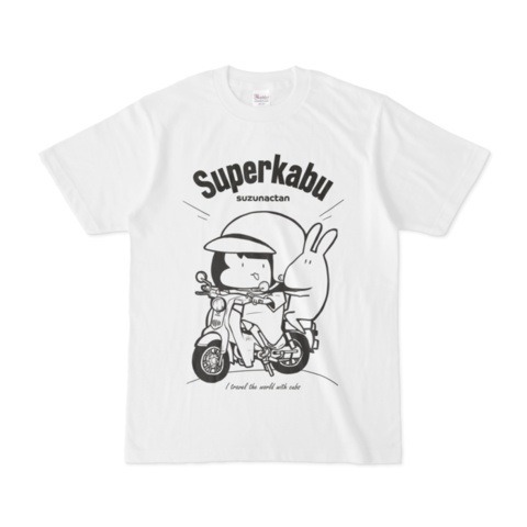 【白】KABU Tシャツ ★ステッカー付★