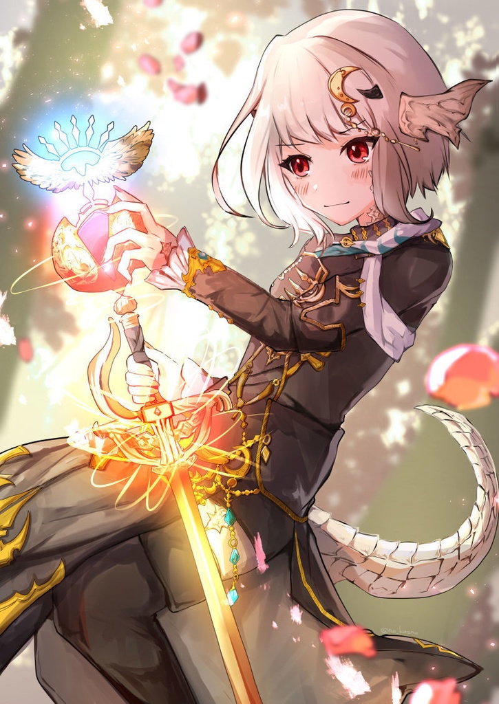 赤魔アウライラスト集「ROUGE」