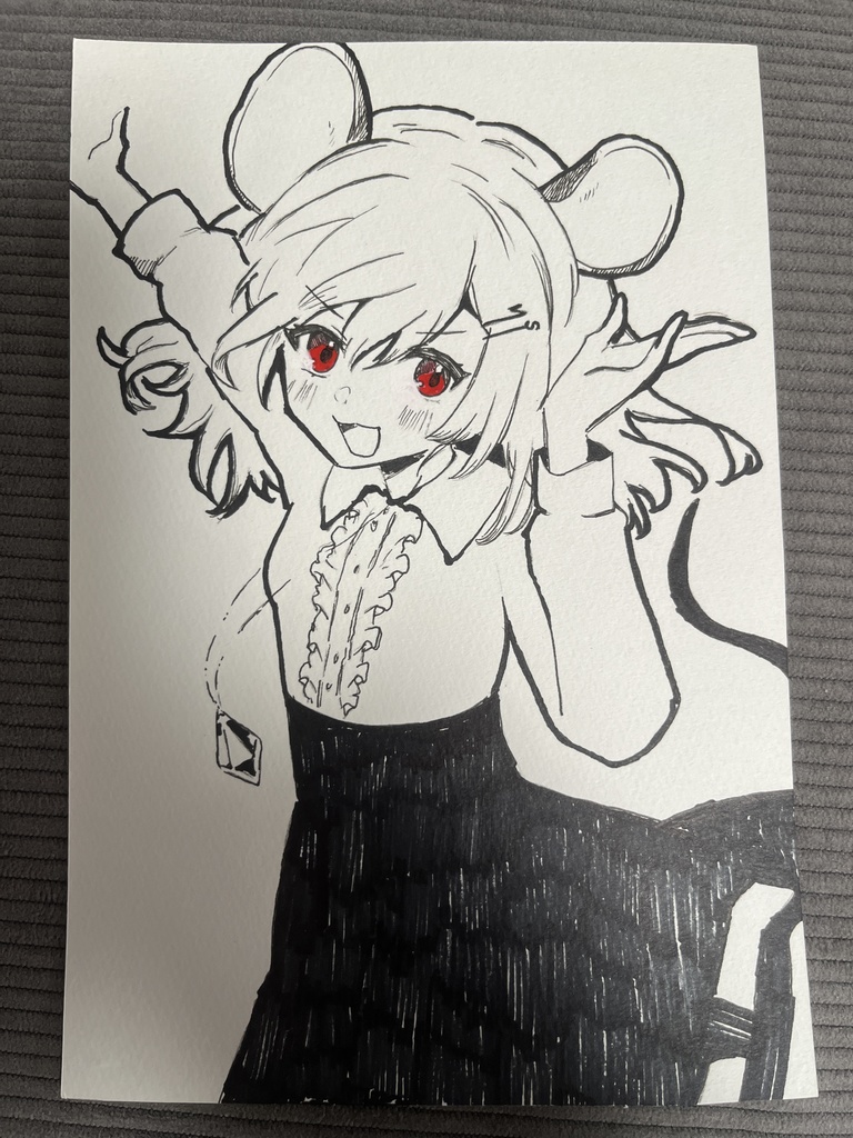ナズーリン A5/原画
